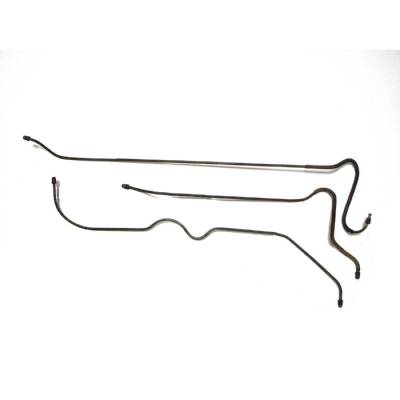 The Right Stuff Detailing - The Right Stuff BKT5001 1950 Chevy Bel Air Drum Brake Hydraulic Line Kit Front