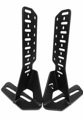 Rago Fabrication - Rago Fabrication R1000T4RUHBBA-SS Hidden Bumper Light Mounts for 14-24 4Runner