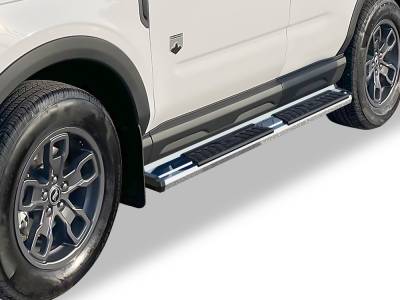 APS - APS S-Series Running Boards-Polish 21-25 Ford Bronco Sport WB06SCA0S