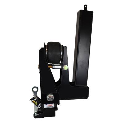 Shocker Hitch - Shocker Hitch 100SQ-TC-SL-9 Shocker 30K Offset Gooseneck Air Hitch-2-5/16" Ball