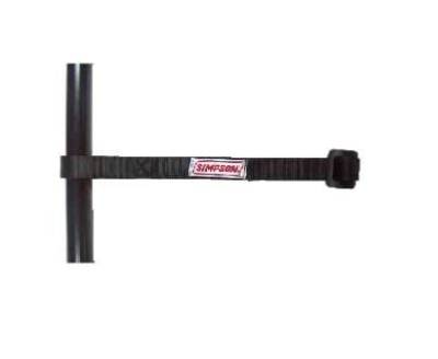 Simpson Safety - Simpson Safety 54017BK Custom DNA 3 Layer Axle Limit Strap Titanium Black