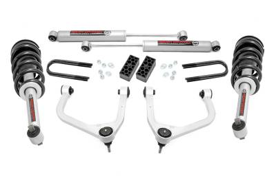 Rough Country Suspension Systems - Rough Country 28231_A 3.5" N3 Strut Lift Kit 25-26 Silverado 1500 RWD/4WD