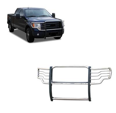 Black Horse Off Road - Black Horse 17FP30MSS SS Grille Guard for 09-14 Ford F150