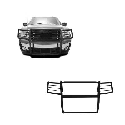 Black Horse Off Road - Black Horse 17GS10MA Black Grille Guard for 07-13 GMC Sierra 1500