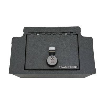 Black Horse Off Road - Black Horse ASGM02 Black Center Console Safe for Sierra/Silverado 1500