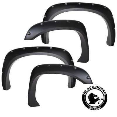 Black Horse Off Road - Black Horse FF-TOTULT-07 Textured Fender Flares