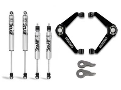 Cognito Motorsports Truck - Cognito 110-P0753 3" Leveling Kit w/Fox IFP Shocks 01-10 GM 2500HD/3500/SUV
