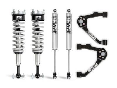 Cognito Motorsports Truck - Cognito 210-P0957 3" Leveling Kit w/Fox Shocks for 07-18 GM 1500 Cast Steel CA's