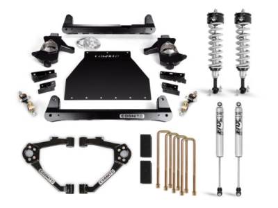 Cognito Motorsports Truck - Cognito 210-P0958 4" Lift Kit w/Fox Shocks/Struts & UCA's for 07-18 GM 1500 Cast