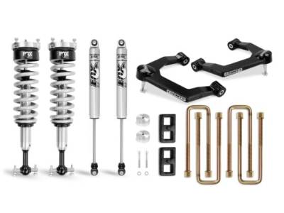 Cognito Motorsports Truck - Cognito 210-P0879 3" Ball Joint Lift Kit w/Fox PS Coilover Shocks 19-25 GM 1500