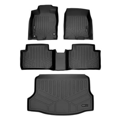 SMARTLINER - SMARTLINER SA0224/B0224/D0506 Front/Rear BLACK Floor Liners Honda Civic Type R