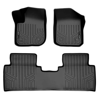 SMARTLINER - SMARTLINER SA0225/B0225 Front/Rear BLACK Floor Liners Buick Envision