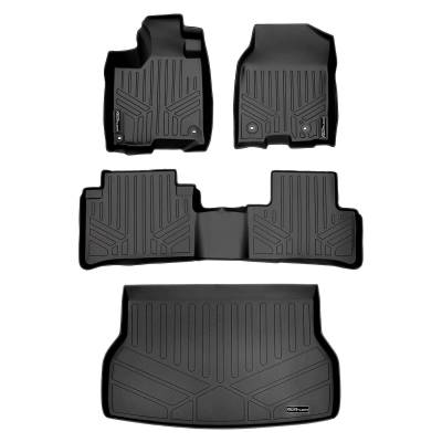 SMARTLINER - SMARTLINER SA0235/B0259/D0235 Front/Rear BLACK Floor Liners Acura RDX
