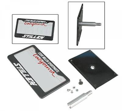 Stillen - Stillen 105460 Front Bumper License Plate Relocator for 04-08 G35 350Z Sentra