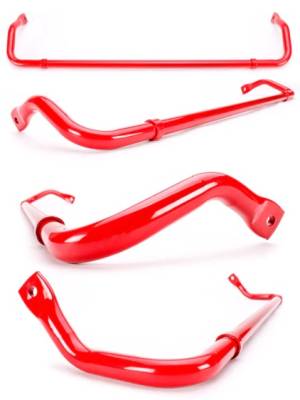 Stillen - Stillen 304321 Rear Sway Bar Red for 16-18 Nissan Altima Sedan Excl SR