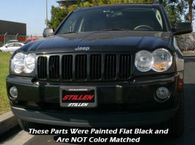 Stillen - Stillen KA61027 Headlight Accents Unpainted for 05-07 Jeep Grand Cherokee