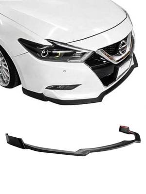 Stillen - Stillen KB12841 Front Lip Splitter Matte Black for 16-18 Nissan Maxima