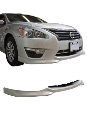 Stillen - Stillen KB13142 Front Lip Spoiler Unpainted for 13-15 Nissan Altima