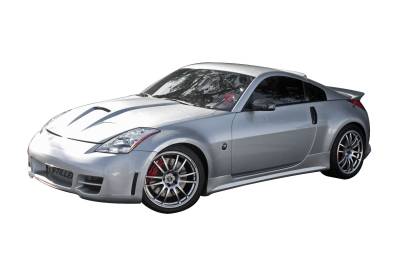 Stillen - Stillen 1035010KT2 4Pc Body Kit Series 2 Skirts for 03-08 Nissan 350Z Z33