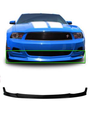Stillen - Stillen KB41522 Unpainted Front Lip Spoiler for 10-12 Ford Mustang