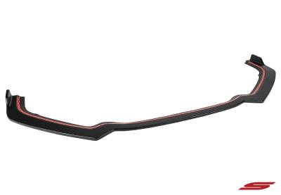 Stillen - Stillen KB13153 Front Splitter Matte Black for 19-22 Nissan Altima AWD