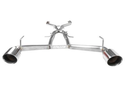 Stillen - Stillen 504500 Competition Cat Back Exhaust System Polished for 23-24 Nissan Z