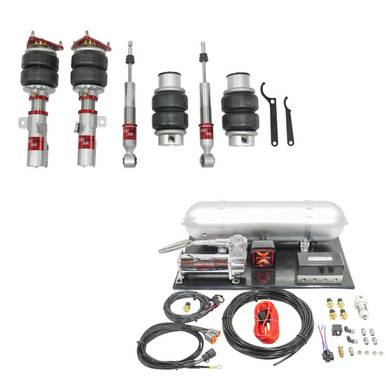 TruHart - TruHart TH-F1002+TH-MD05 AirPlus Air Struts w/VERA AccuAir EPlus Connect Pressur