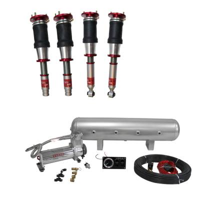 TruHart - TruHart TH-H1008+TH-MM01 Air Struts w/Essential for 04-08 Acura TL FWD