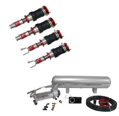 TruHart - TruHart TH-H1004+TH-MM01 Air Struts w/Essential Management for 00-09 Honda S2000
