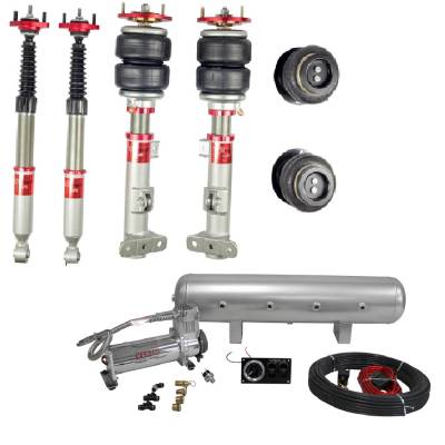 TruHart - TruHart TH-B1002+TH-MM01 AirPlus Air Struts w/VERA Essential Management for RWD