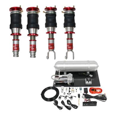 TruHart - TruHart TH-H1002+TH-MM03 Air Struts w/Basic for 94-01 Acura Integra 92-00 Civic