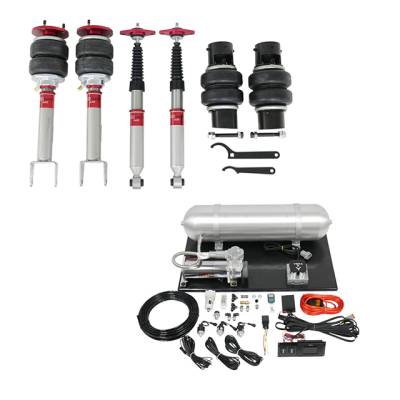 TruHart - TruHart TH-D1002+TH-MM02 Air Struts w/Element Man. 05+ 300/Challenger/Magnum