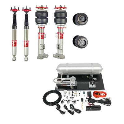 TruHart - TruHart TH-B1002+TH-MM02 Air Struts w/Element Management for 93-98 BMW 3-Series