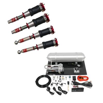 TruHart - TruHart TH-H1006+TH-ME02 Air Struts w/Evo-BT for 97-99 Acura CL 90-97 Accord