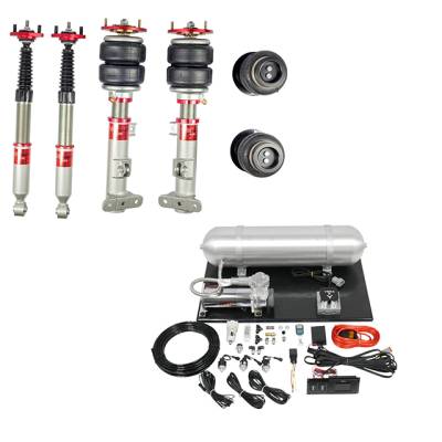 TruHart - TruHart TH-B1003+TH-ME02 Air Struts w/Evo Management for 99-05 BMW 3-Series