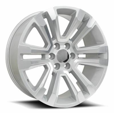 O.E. Revolution - O.E. Revolution Wheel G10 22x9 6x5.5 31mm Silver & Machined G10-2290655+31SM