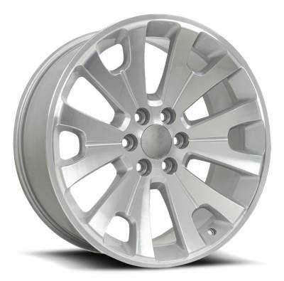 O.E. Revolution - O.E. Revolution Wheel G12 22x9 6x5.5 31mm Silver & Machined G12-2290655+31SM