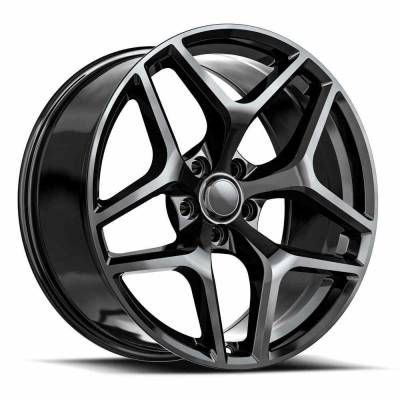 O.E. Revolution - O.E. Revolution Wheel Z28 20x10 5x120 23mm Gloss Black Z28-20101823GB