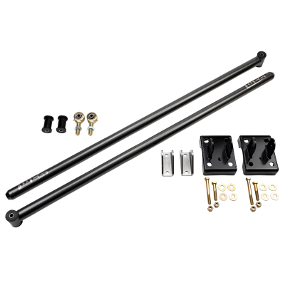 Wehrli Custom Fabrication - Wehrli WCF100853-GB Traction Bar Kit 68" 11-19 GM 2500HD ECLB/CCLB Gloss Black