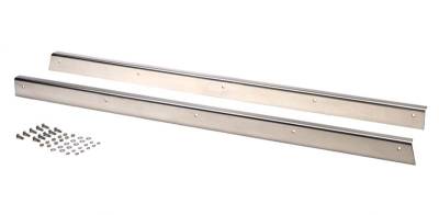 Kentrol - Kentrol 30413 Polished Rocker Guards Pair for 55-83 Jeep CJ5