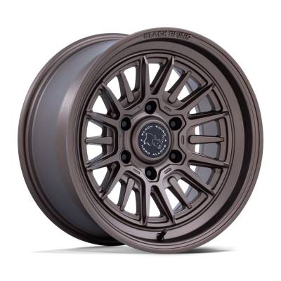 Black Rhino Hard Alloys - Black Rhino Hard Alloys BR030 TALEO 17x8.5 6x5.5 0mm Bronze BR030ZX17856800