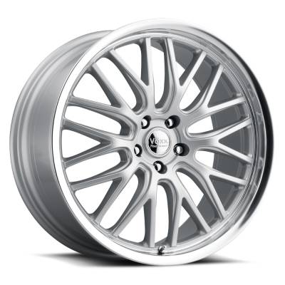 Voxx - Voxx D-66203 Masi 20x9 5-112 et35 CB66.56 Silver Machined Lip