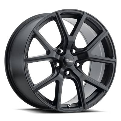 Voxx - Voxx D-66148 Lumi 17x8 5-114.3 et35 CB73.1 Matte Black