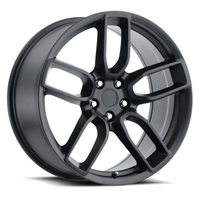 Voxx - Voxx D-62266 Widebody Hellcat 20x9 5-115 et20 CB71.5 Matte Black