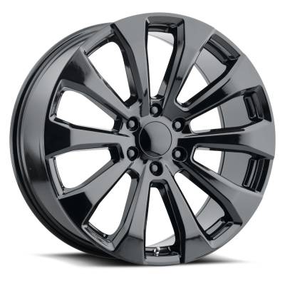 Voxx - Voxx D-63180 High Country 22x9 6-139.7 et28 CB78.10 Gloss Black