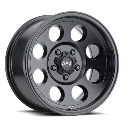 Voxx - Voxx D-63193 TR16 16x8.5 5-127 et-6 R/S4.50 CB78.1 Matte Black