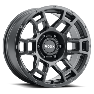 Voxx - Voxx D-106765 PRO 17x8.5 6-139.7 et00 CB106.2 Matte Black D-106765