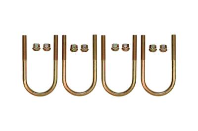 Van Compass - Van Compass 3037-HDW Rear Leaf Spring Axle U-Bolt Kit for 10-26 Sprinter 2500