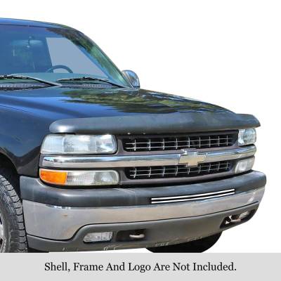 APS - APS Stainless Billet Bumper Grille-Polish Silverado/Tahoe/Suburban GR03FFE69S
