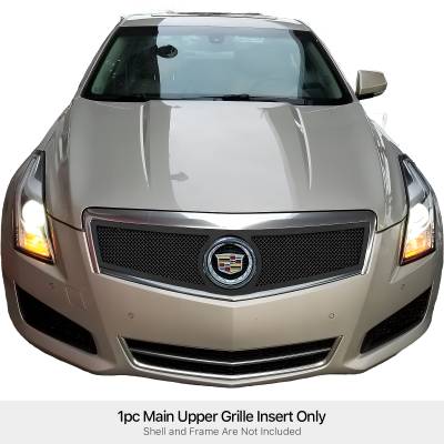 APS - APS Wire Mesh Grille Black 13-14 Cadillac ATS GR01GEI52H